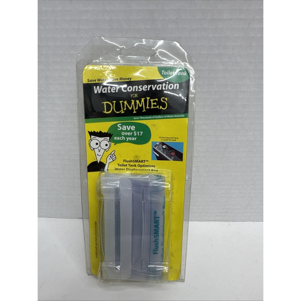 Water Conservation For Dummies Toilet Tank Optimizer Water Displacement Bag